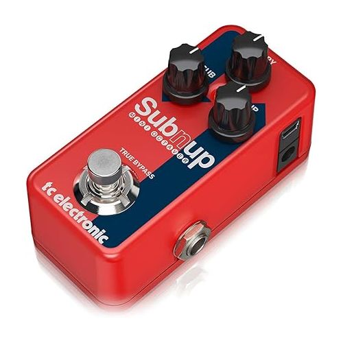  TC Electronic SUB 'N' UP MINI OCTAVER Compact Version of Hugely Popular Sub 'N' Up Octaver with Advanced Polyponic Octave Engine and TonePrint-Enabled Technology for Easy Custom Effects