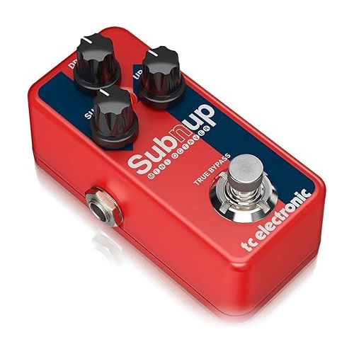  TC Electronic SUB 'N' UP MINI OCTAVER Compact Version of Hugely Popular Sub 'N' Up Octaver with Advanced Polyponic Octave Engine and TonePrint-Enabled Technology for Easy Custom Effects