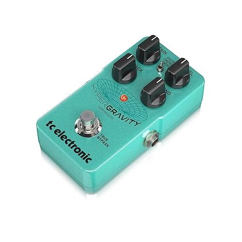  TC Electronic HYPERGRAVITY COMPRESSOR Exceptional Multiband Compression Pedal with Vintage Compressor Mode and Built-In TonePrints*