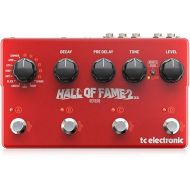 TC Electronic HALL OF FAME 2 X4 REVERB Acclaimed Reverb Pedal Expanded with 4 MASH Switches, Shimmer Reverb and 8 Reverb Presets