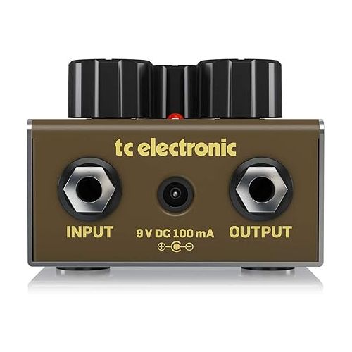  TC Electronic HONEY POT FUZZ Vintage-Flavored Fuzz Pedal with Massive Wall of Tones and Miles of Sustain