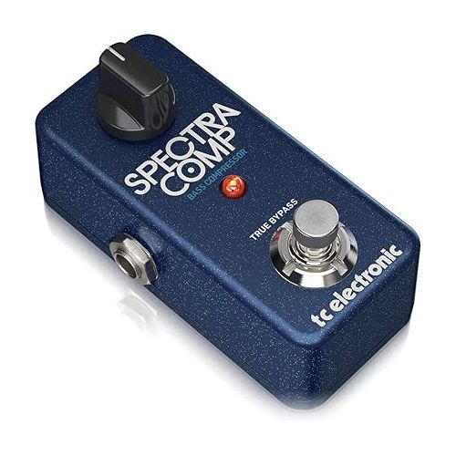  TC Electronic SPECTRACOMP BASS COMPRESSOR Ultra-Compact Multiband Compression Pedal for Bass with Built-In TonePrint Technology