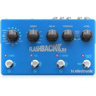 TC Electronic Flashback 2 X4 Flagship Pedal Expanded with 3 MASH Switches, New Crystal, Analog and Tape 6 Delay Presets