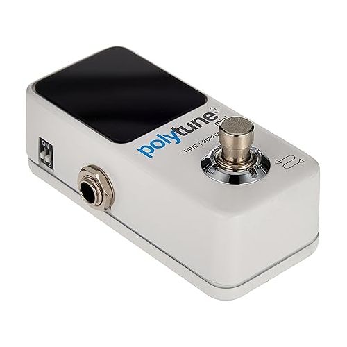  TC Electronic POLYTUNE 3 Ultra-Compact Polyphonic Tuner with Multiple Tuning Modes and Built-In BONAFIDE BUFFER