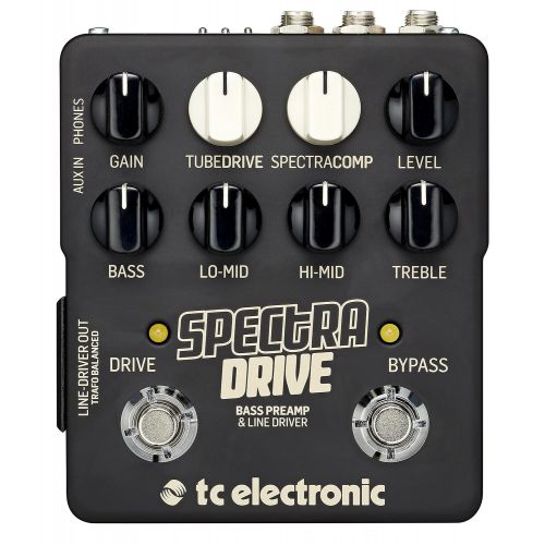  TC Electronic Spectradrive-Bass Preamp and Drive Pedal (960828005)