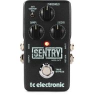 TC Electronic Sentry Noise Gate Pedal Demo