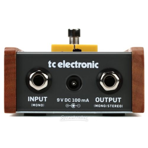  TC Electronic June-60 Vintage-Analog Chorus Pedal with Patch Cables