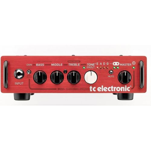  TC Electronic BH250 250 Watt Micro Bass Head with TonePrint Effects and Integrated Tuner
