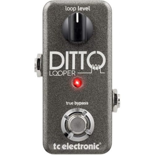  TC Electronics Ditto Looper Effects Pedal with ac power adapter