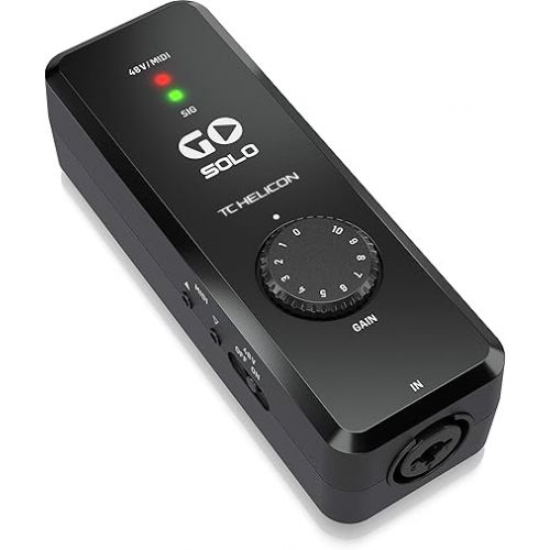  TC-Helicon GO SOLO Audio/MIDI Interface for Mobile Devices