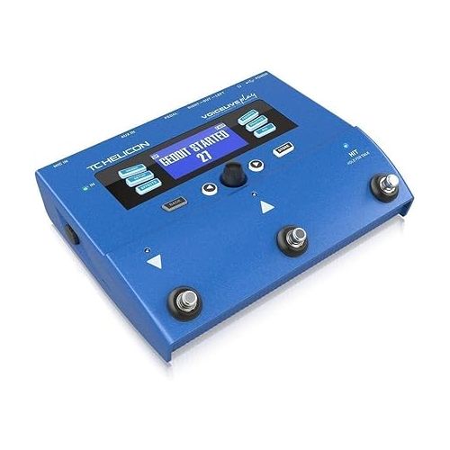  TC-Helicon VOICELIVE PLAY 3-Button Vocal Effects Stompbox with Looping