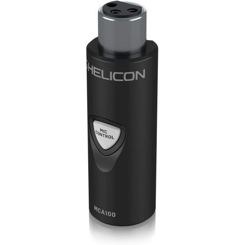  TC-Helicon MCA100 MIC CONTROL ADAPTER In-Line XLR Mic Control Button for TC Helicon Vocal Effects Processors