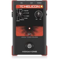 TC Helicon VOICETONE R1 Single-Button Stompbox for Studio-Quality Live Vocal Reverb