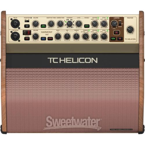  TC-Helicon Harmony V60 60-watt 2-channel Acoustic Amplifier