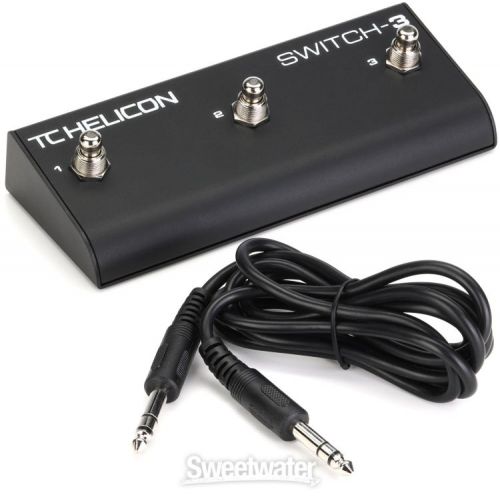  TC-Helicon Switch-3 3 Button Footswitch