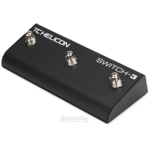  TC-Helicon Switch-3 3 Button Footswitch