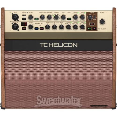  TC-Helicon Harmony V100 100-watt 2-channel Acoustic Amplifier