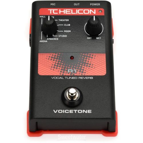  TC-Helicon VoiceTone R1 Vocal Reverb Pedal