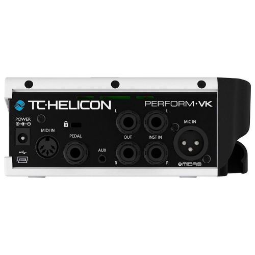  TC-Helicon TC Helicon 996367005 Perform-VK Vocal processor with XLR cable, Instrument Cables and Zorro Sounds Cloth