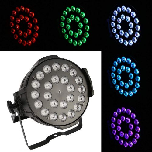  TC-Home 24x12w DMX512 4 in 1 Stage Par Light RGBW Unlimited Color Mixing System Stage Lighting for Party Show