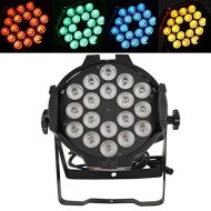 TC-Home 5 in 1 18x15w Stage Light DMX-512 RGBAW PAR64 5CH 12CH Color Changing Color Fade Strobe for Show Party Wedding