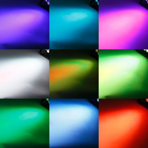  TC-Home 5 in 1 18x15w Stage Light DMX-512 RGBAW PAR64 5CH 12CH Color Changing Color Fade Strobe for Show Party Wedding