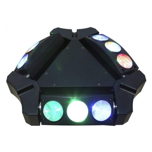  TC-Home 3 In 1 Led Spider Moving Head Light Sound Control RGB Bar KTV DJ Disco Stage Lighting 9X3W