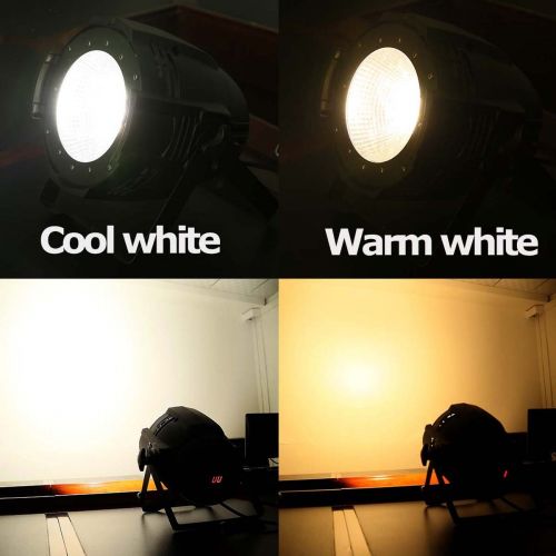  TC-Home 100W COB Warm White Cool White 2 in1 LED Stage Light PAR64 DMX DJ Lighting