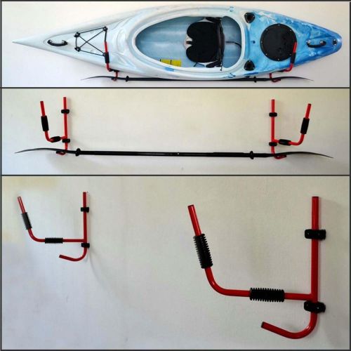  TC-Home Kayak Storage Rack Wall Mounted Folding Hanger Kayak Ladder