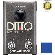 TC-Helicon Ditto Mic Looper Pedal with 1 Year EverythingMusic Extended Warranty Free