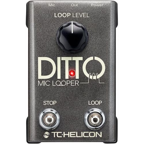  TC-Helicon Ditto Mic Looper Pedal with 1 Year EverythingMusic Extended Warranty Free