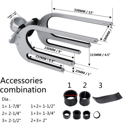  TC-Home Knee Board Tower Rack Wakeboard Rack Combo Boat Holder, Wakeboarding Kneeboard Rack Style 02