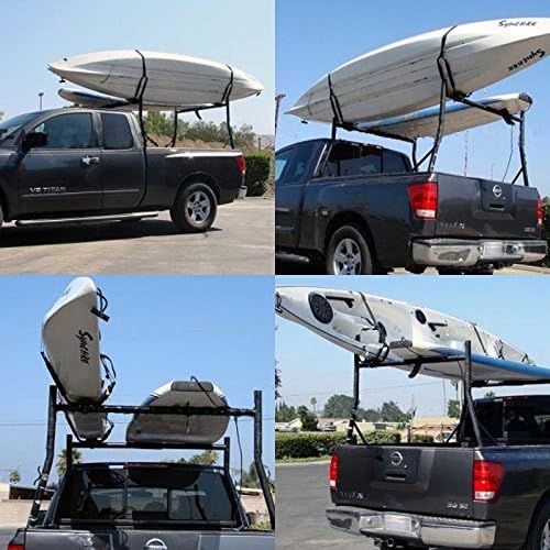  TC-Home 2 Pairs J-Bar Rack Kayak Holder 150 lbs Universal Kayak Roof Rack Boat Canoe Car SUV Top Mount Carrier New