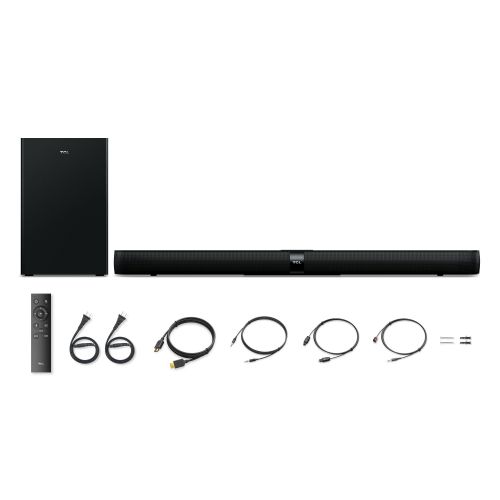  TCL Alto 7+ 2.1 Channel Home Theater Sound Bar with Wireless Subwoofer - TS7010