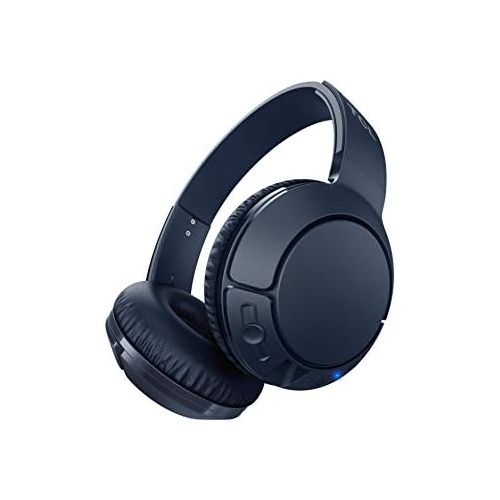  TCL MTRO200BT Wireless On-Ear Headphones Super Light Weight Headphones with 32mm Drivers for Huge Bass and 20 Hour Playtime  Slate Blue