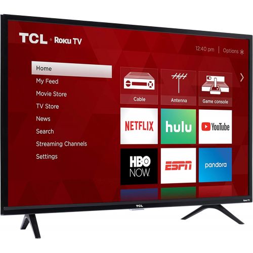  [아마존베스트]TCL 49S325 49 Inch 1080p Smart Roku LED TV (2019)