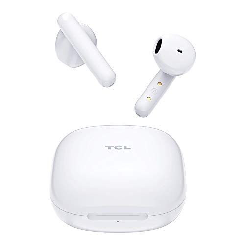  TCL S150 True Wireless Earbuds, Deep Bass with 13mm Drivers, Bluetooth 5.0 Headphones, Type C Charging Case, Noise Isolation, Waterproof Touch Control Wireless Earphones with Mic f