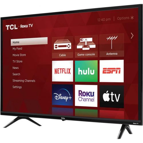  TCL 32-inch 3-Series 720p Roku Smart TV - 32S335, 2021 Model