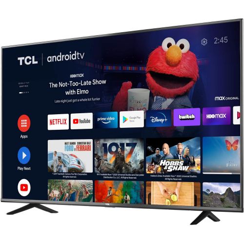  TCL 50-inch Class 4-Series 4K UHD HDR Smart Android TV - 50S434, 2021 Model