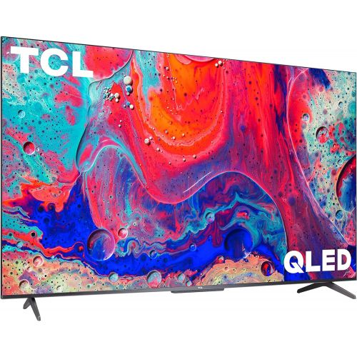  TCL 65 Class 5-Series 4K QLED Dolby Vision HDR Smart Google TV - 65S546, 2022 Model