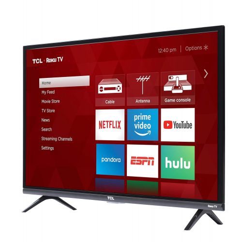  TCL 32S327 32-Inch 1080p Roku Smart LED TV (2018 Model)
