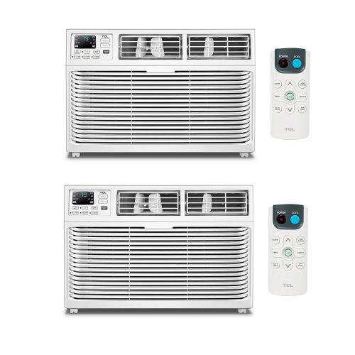  TCL Home Appliances 8,000 BTU Energy Star Window Air Conditioner Unit (2 Pack)