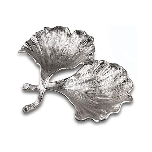  TD Aluminium Case Wavy LeafSimple Elegance In Antique Silver