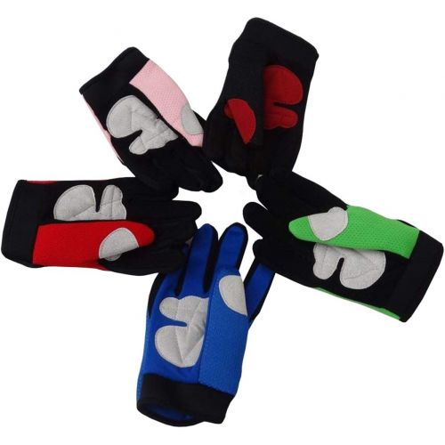  TDPRO Kids Fashion Full Finger Cycling Sports Gloves