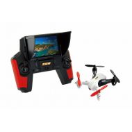 Tenergy TDR Robin 5.8G FPV RC Drone Quadcopter with 2MP 720P HD Camera and 4G MicroSD, Built-in 4.3 LCD and Pop-up Sunshade Transmitter, RTF