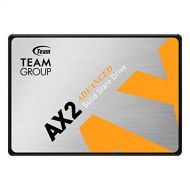 TEAMGROUP AX2 2TB 3D NAND TLC 2.5 Inch SATA III Internal Solid State Drive SSD (Read Speed up to 550 MB/s) Compatible with Laptop & PC Desktop T253A3002T0C101