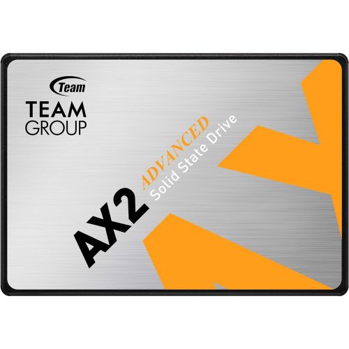  TEAMGROUP AX2 2TB 3D NAND TLC 2.5 Inch SATA III Internal Solid State Drive SSD (Read Speed up to 550 MB/s) Compatible with Laptop & PC Desktop T253A3002T0C101