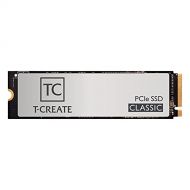 TEAMGROUP T-CREATE CLASSIC 1TB for Creators 3D NAND TLC NVMe 1.3 M.2 PCIe Gen3x4 2280 Internal Solid State Drive SSD (Read Speed up to 2100MB/s) TBW 600TB for Laptop & PC Desktop T