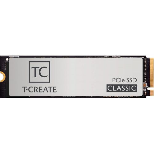  TEAMGROUP T-CREATE CLASSIC 1TB for Creators 3D NAND TLC NVMe 1.3 M.2 PCIe Gen3x4 2280 Internal Solid State Drive SSD (Read Speed up to 2100MB/s) TBW 600TB for Laptop & PC Desktop T