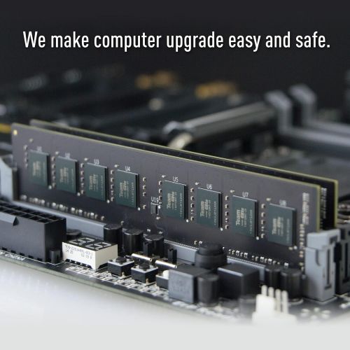  TEAMGROUP Elite DDR4 8GB Single 2400MHz PC4-19200 CL16 Unbuffered Non-ECC 1.2V 1Rx8 UDIMM 288 Pin PC Computer Desktop Memory Module Ram Upgrade- TED48G2400C1601